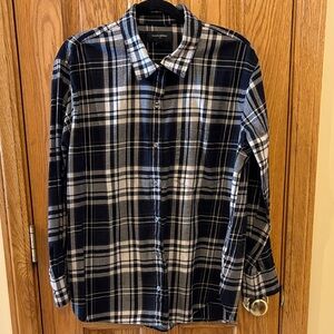 Banana Republic Checkered Button-Down Shirt